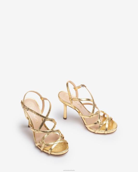 Unisa kvinnor mode sandal med axelband med hög klack 06DT284