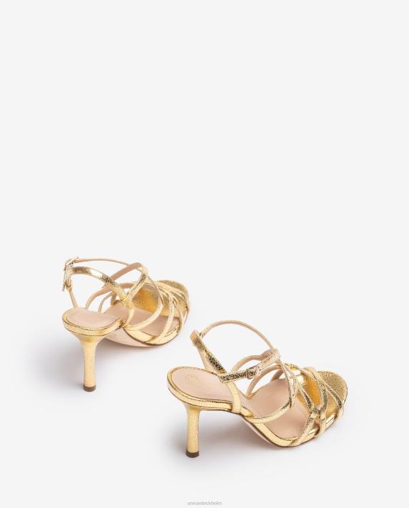 Unisa kvinnor mode sandal med axelband med hög klack 06DT284