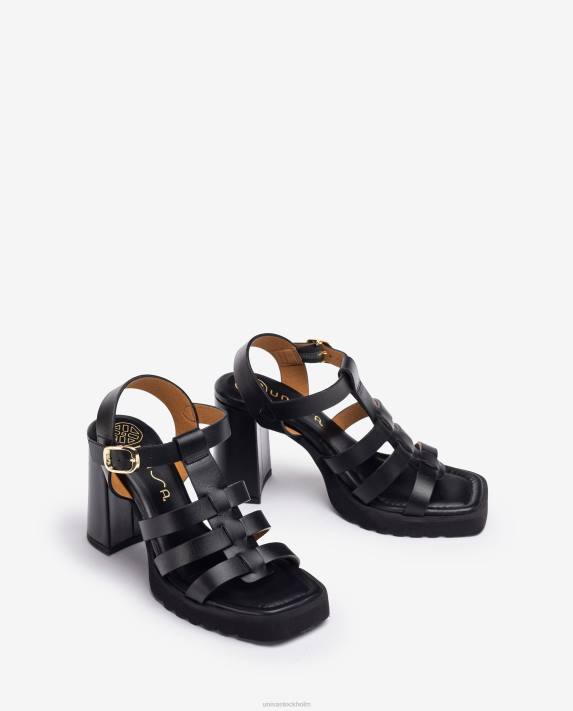 Unisa kvinnor mode superlätt sandal med hög klack 06DT257