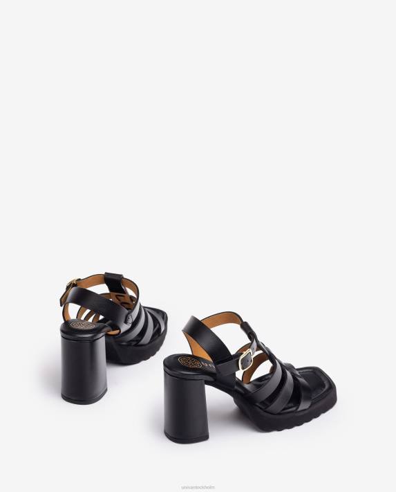 Unisa kvinnor mode superlätt sandal med hög klack 06DT257