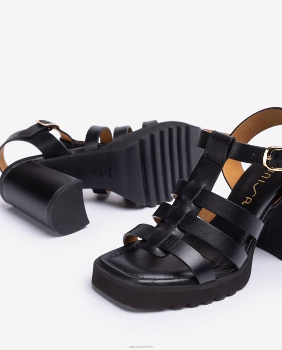 Unisa kvinnor mode superlätt sandal med hög klack 06DT257