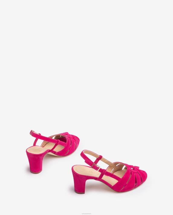 Unisa kvinnor rosa smart sandal med medium klack 06DT174