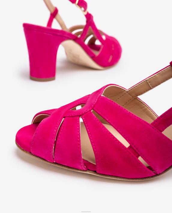 Unisa kvinnor rosa smart sandal med medium klack 06DT174