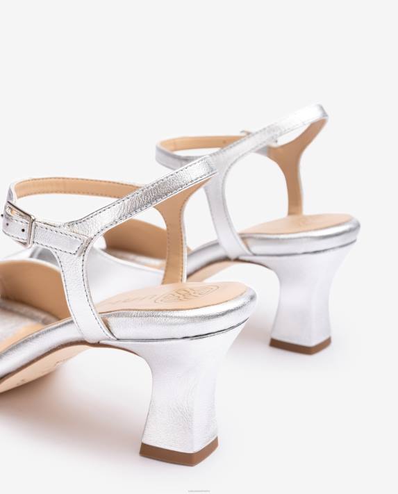 Unisa kvinnor silver smart sandal med bekväm klack 06DT184