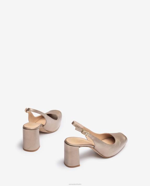 Unisa kvinnor graciös fyrkantig peep toe sling tillbaka 06DT528