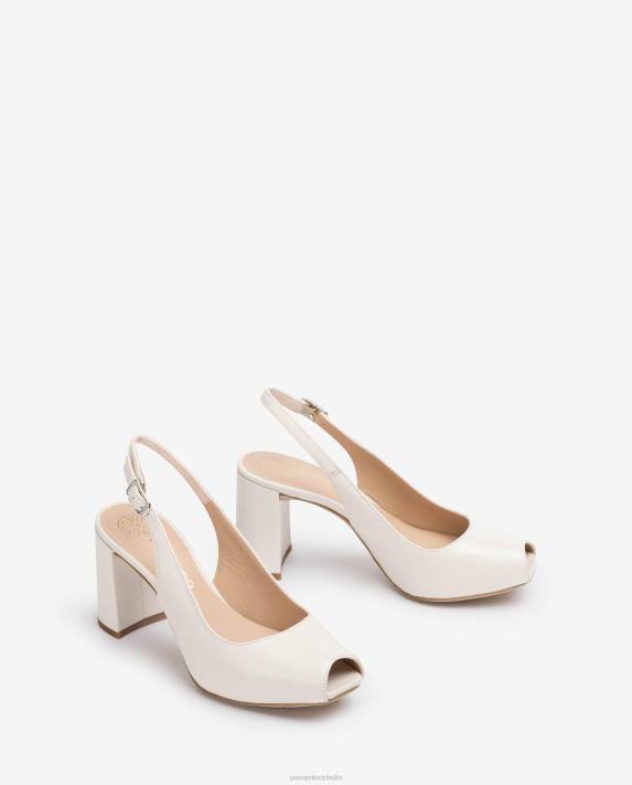 Unisa kvinnor graciös fyrkantig peep toe sling tillbaka 06DT529