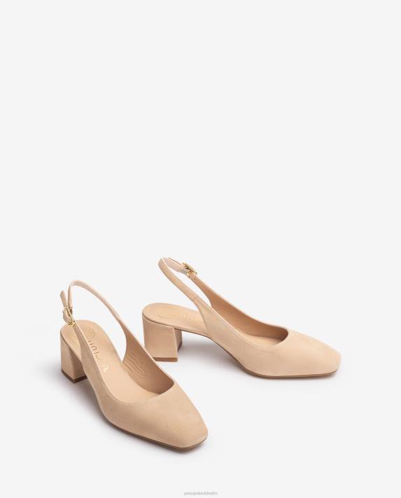 Unisa kvinnor graciös sling tillbaka med bred häl 06DT497