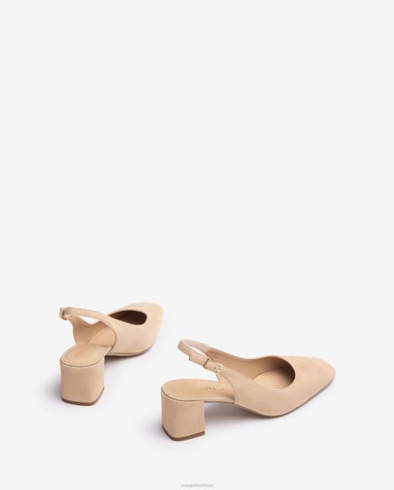 Unisa kvinnor graciös sling tillbaka med bred häl 06DT497