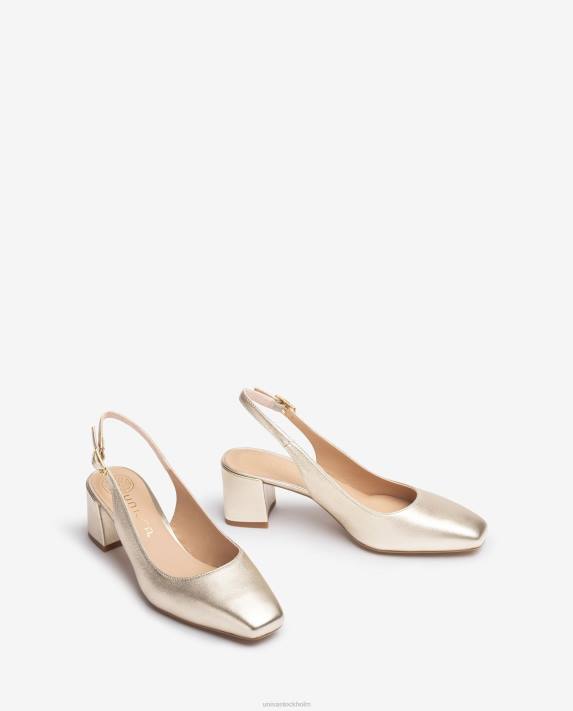 Unisa kvinnor mode sling tillbaka med bred häl 06DT498