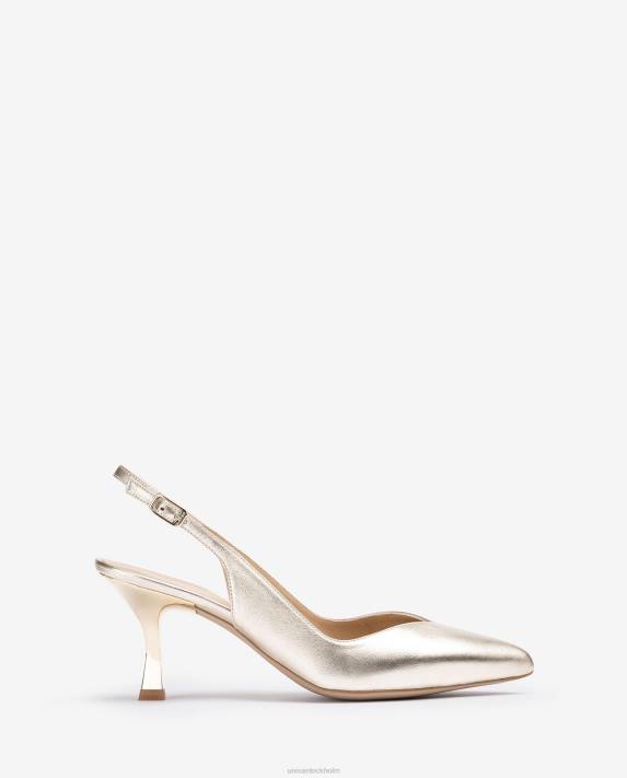 Unisa kvinnor mode slingback med målad klack 06DT548