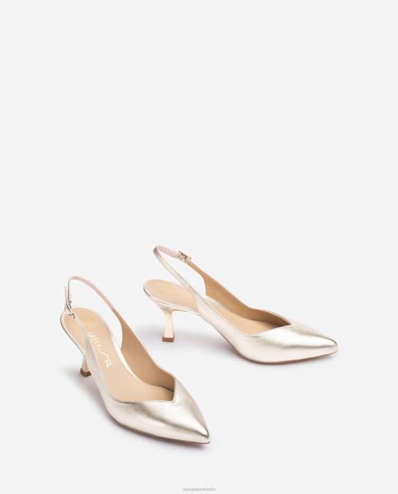 Unisa kvinnor mode slingback med målad klack 06DT548