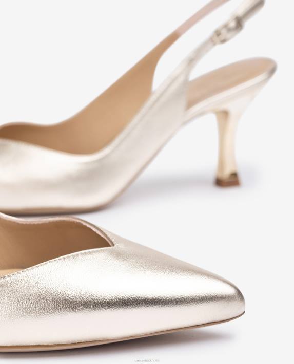 Unisa kvinnor mode slingback med målad klack 06DT548