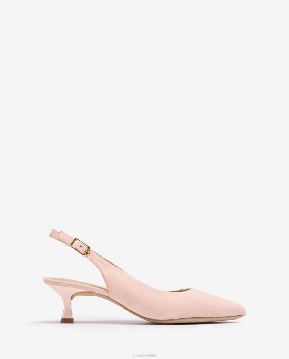 Unisa kvinnor rosa mocka sling tillbaka 06DT510