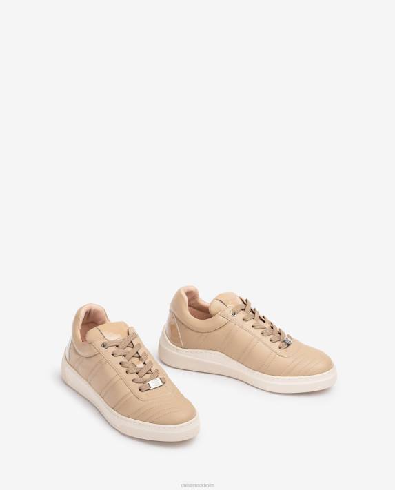 Unisa kvinnor beige sportsko med quiltad effekt 06DT1242