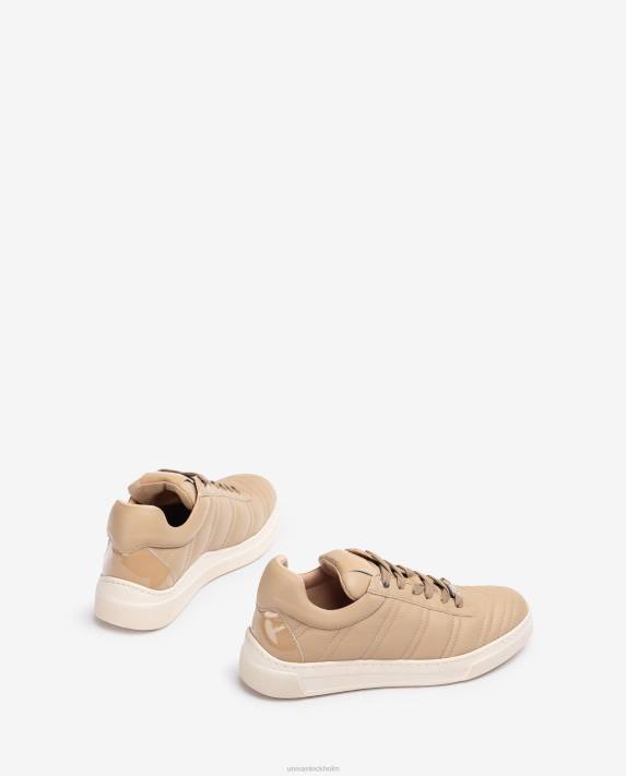 Unisa kvinnor beige sportsko med quiltad effekt 06DT1242