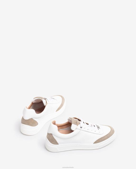 Unisa kvinnor graciös sneakers med kontrasterande tå och häl 06DT678