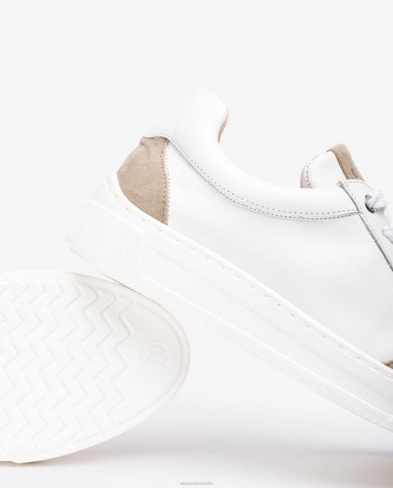 Unisa kvinnor graciös sneakers med kontrasterande tå och häl 06DT678