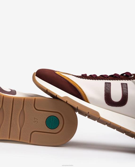 Unisa kvinnor röd kontrasterande supermjuk sportsko 06DT1293