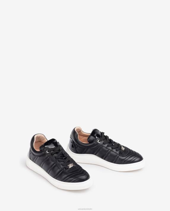 Unisa kvinnor svart sportsko med quiltad effekt 06DT1241