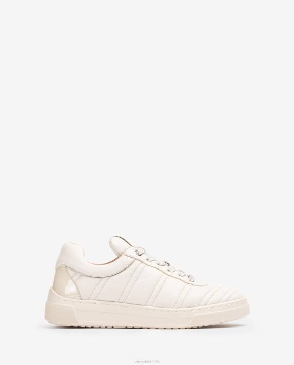 Unisa kvinnor vit sportsko med quiltad effekt 06DT1243