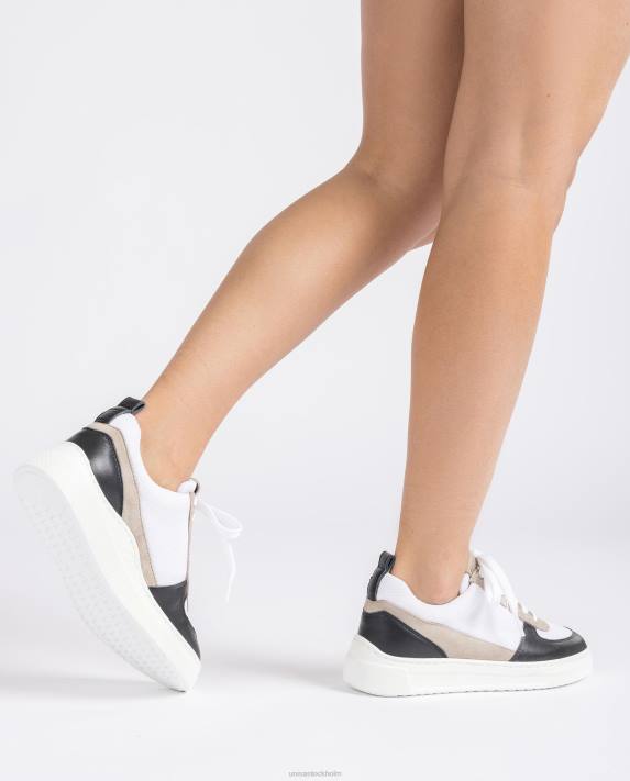 Unisa unisex- graciös sportsko i tyg och läder 06DT661