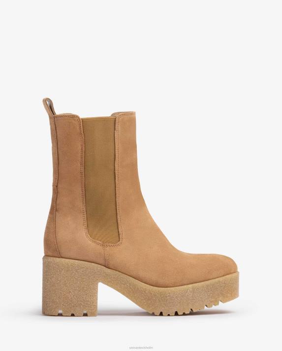 Unisa barn graciös stövlar i mocka i chelsea-stil 06DT954