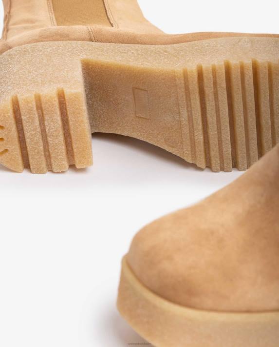 Unisa barn graciös stövlar i mocka i chelsea-stil 06DT954