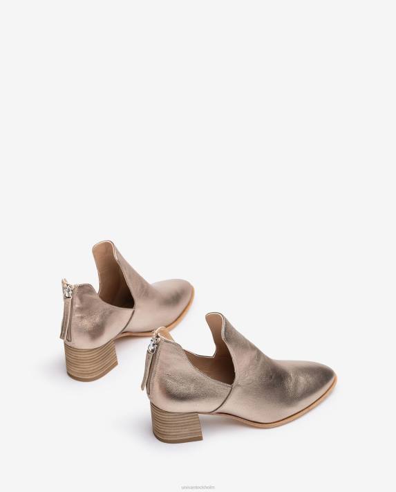 Unisa kvinnor brons ankelstövel i metallisk effekt 06DT852