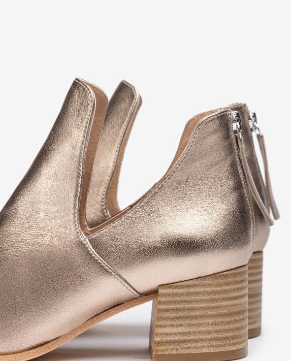 Unisa kvinnor brons ankelstövel i metallisk effekt 06DT852