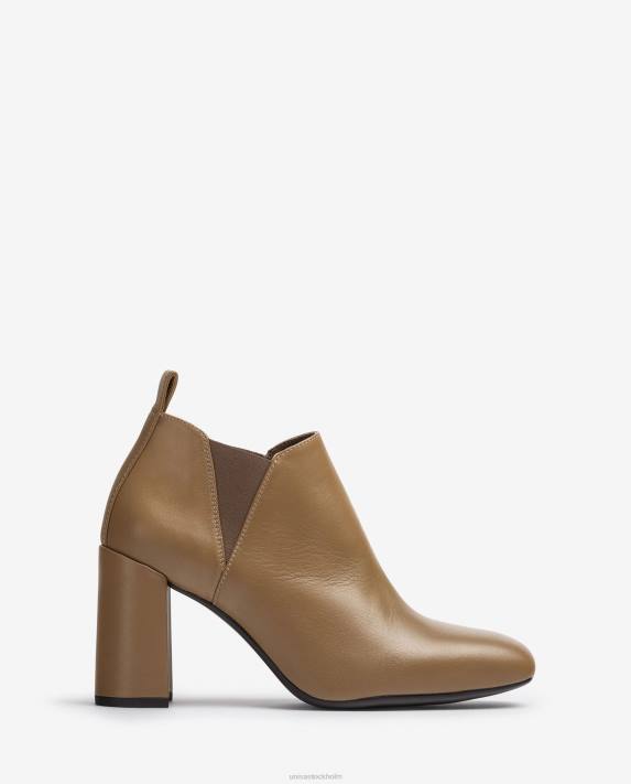 Unisa kvinnor brun ankelstövel med sidokilar 06DT1005