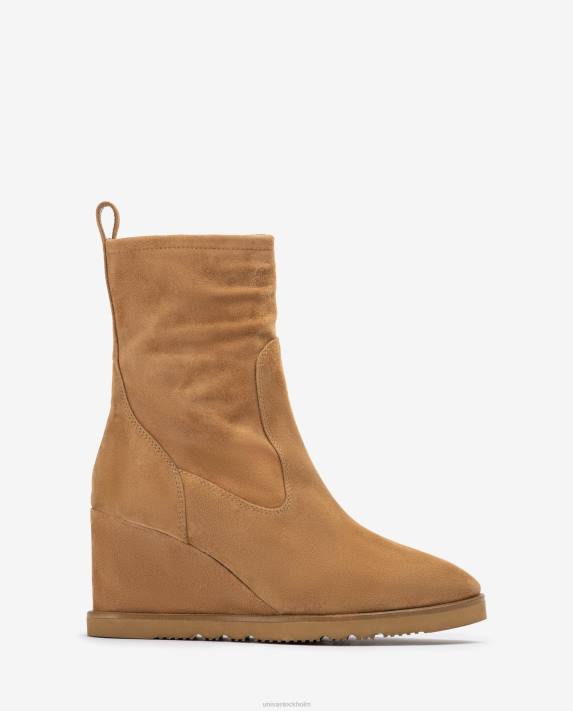 Unisa kvinnor brun hög benstövel 06DT1002