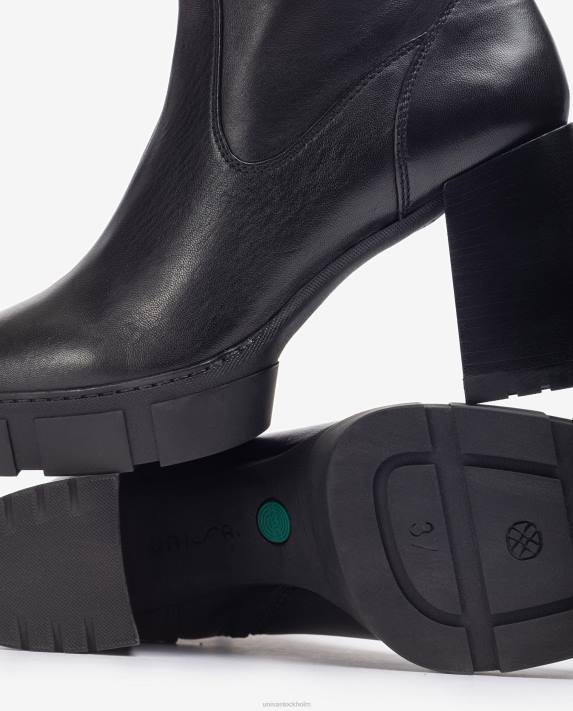 Unisa kvinnor graciös ankelkänga med klack och spårplattform 06DT952