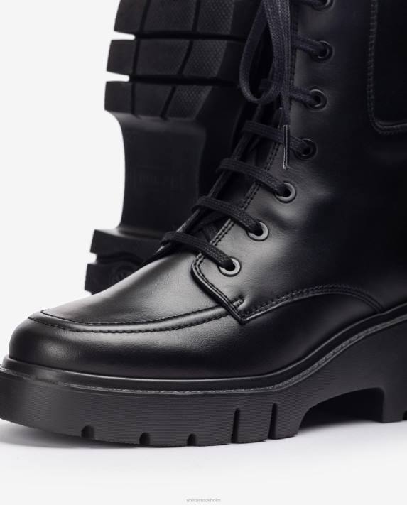 Unisa kvinnor graciös ankelkänga med spårsula och snören 06DT929