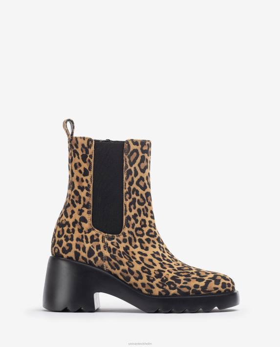 Unisa kvinnor graciös ankelstövel med sidokilar och dragkedja 06DT985