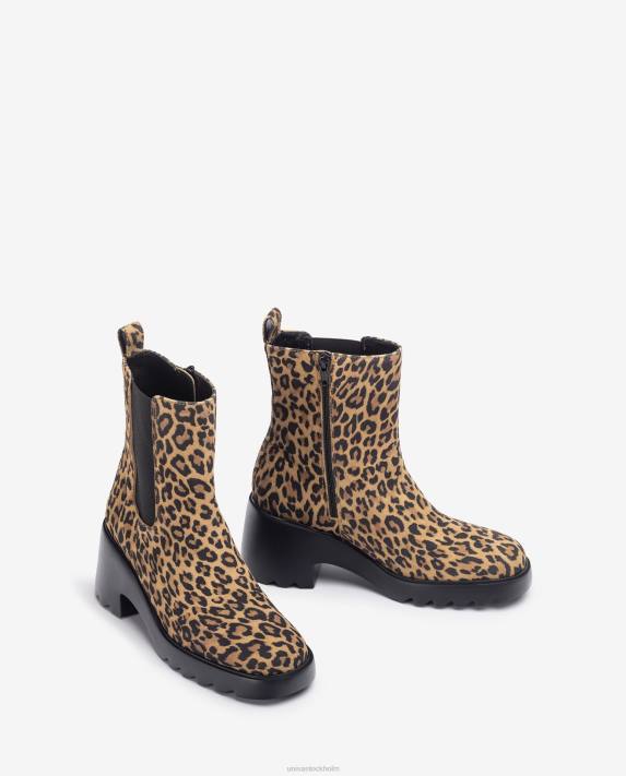 Unisa kvinnor graciös ankelstövel med sidokilar och dragkedja 06DT985