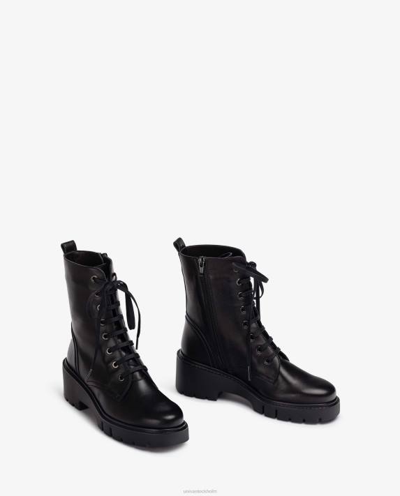 Unisa kvinnor graciös ankelstövlar i militär stil 06DT942