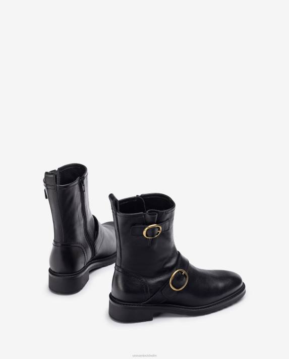Unisa kvinnor graciös biker boots med spännen 06DT894