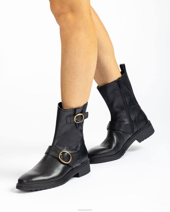 Unisa kvinnor graciös biker boots med spännen 06DT894