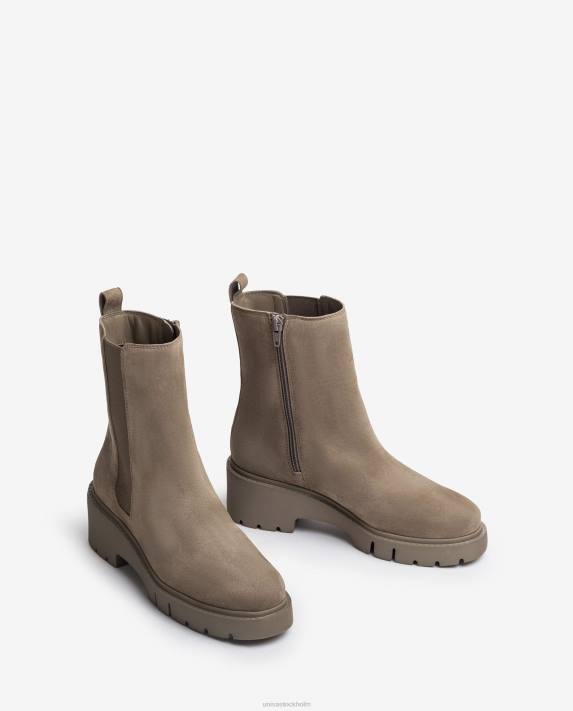 Unisa kvinnor graciös chelsea boot med dragkedja 06DT926