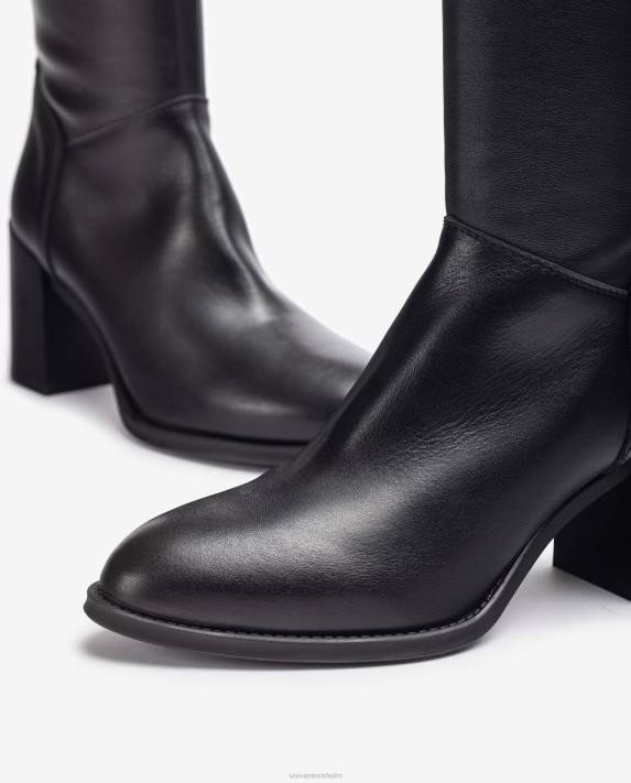 Unisa kvinnor graciös höga benstövel med dragkedja på insidan 06DT1080