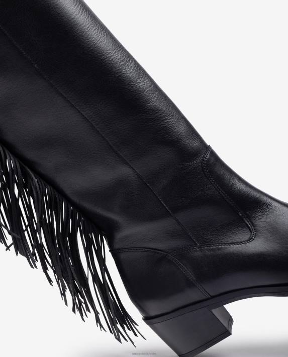 Unisa kvinnor graciös skinnstövel med tofsar 06DT1079