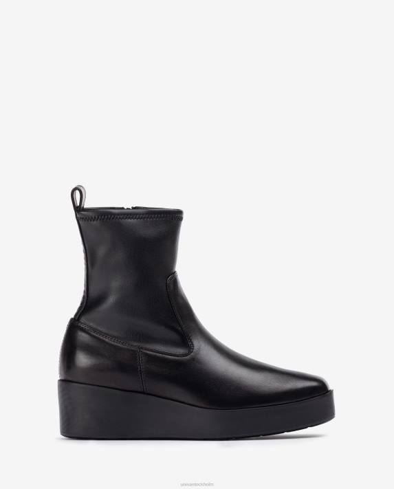 Unisa kvinnor graciös superlätt stövel med en kvartsöverlinje i stretchtyg 06DT902