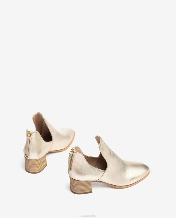 Unisa kvinnor guld ankelstövel i metallisk effekt 06DT873