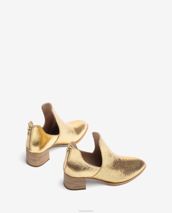 Unisa kvinnor mode ankelstövel i metallisk effekt 06DT848