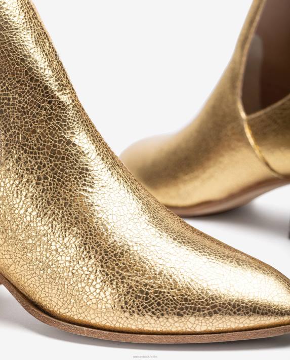 Unisa kvinnor mode ankelstövel i metallisk effekt 06DT848