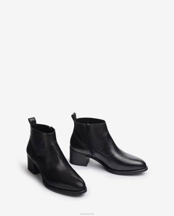 Unisa kvinnor mode ankelstövel med bred klack 06DT994