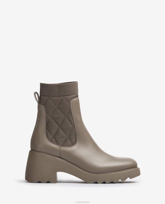 Unisa kvinnor mode chelsea boot med gummisula 06DT983