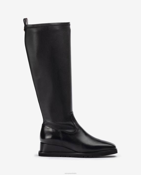 Unisa kvinnor mode hög benstövel med kil 06DT1060