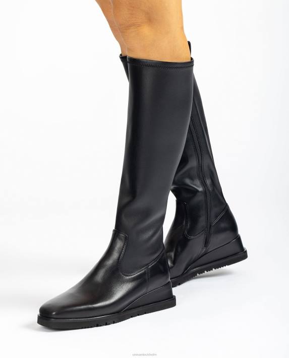 Unisa kvinnor mode hög benstövel med kil 06DT1060