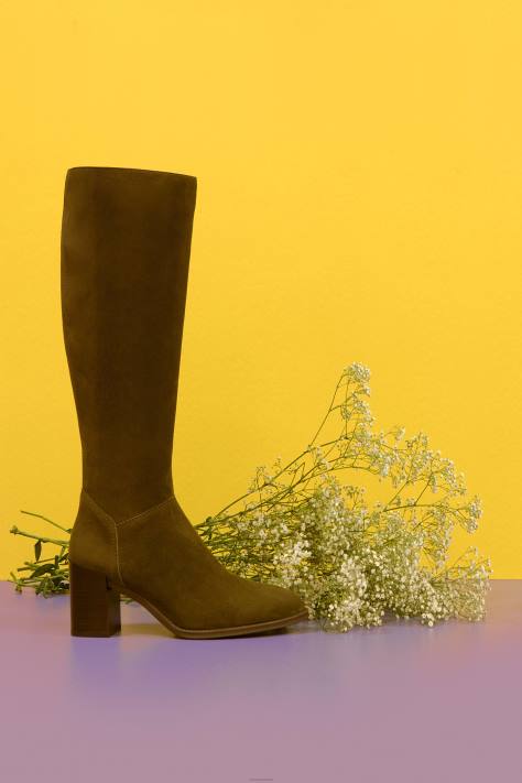 Unisa kvinnor mode höga benstövel med dragkedja på insidan 06DT1056